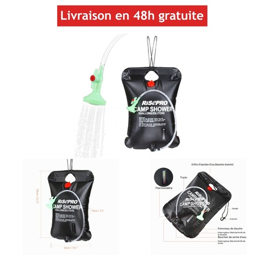 Sac douche solaire - de, 20l