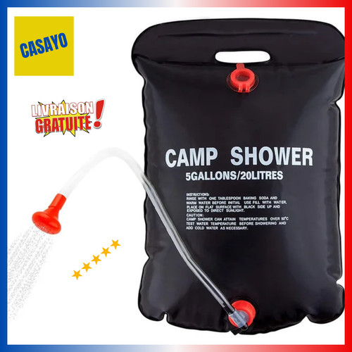 Douchette camping solaire - douchette,